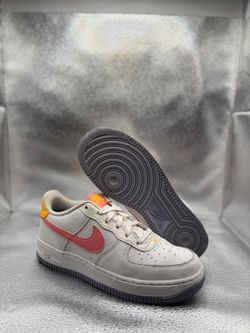 Nike Force 1 Low 'White Coral Chalk GS