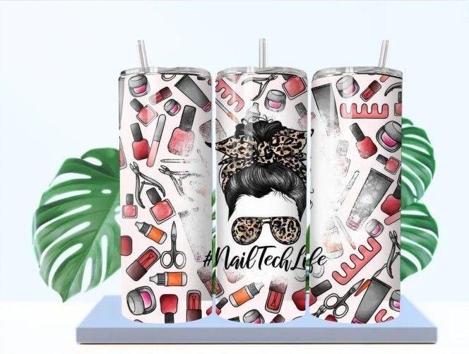Nail Tech Tumblers
