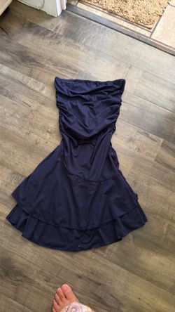 Blue dress
