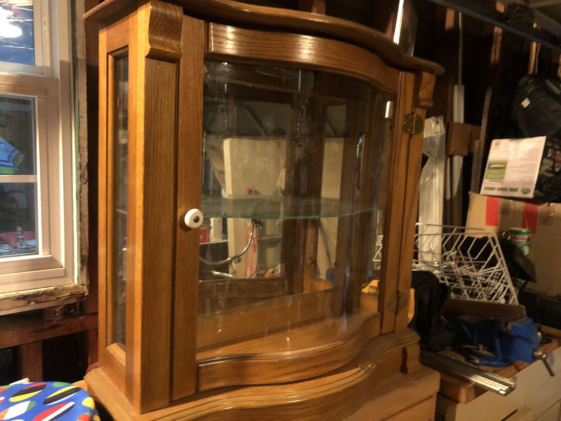 China Cabinet with light
