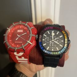 Wrist Watch Philip Plein And Diesel 