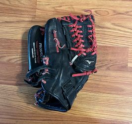 Mizuno GPL-1150 D3 11.5” Youth Baseball Pitchers Glove Left🤚 Throw Red Laces