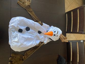 Olaf Costume, For Children, Size: 4-6 small