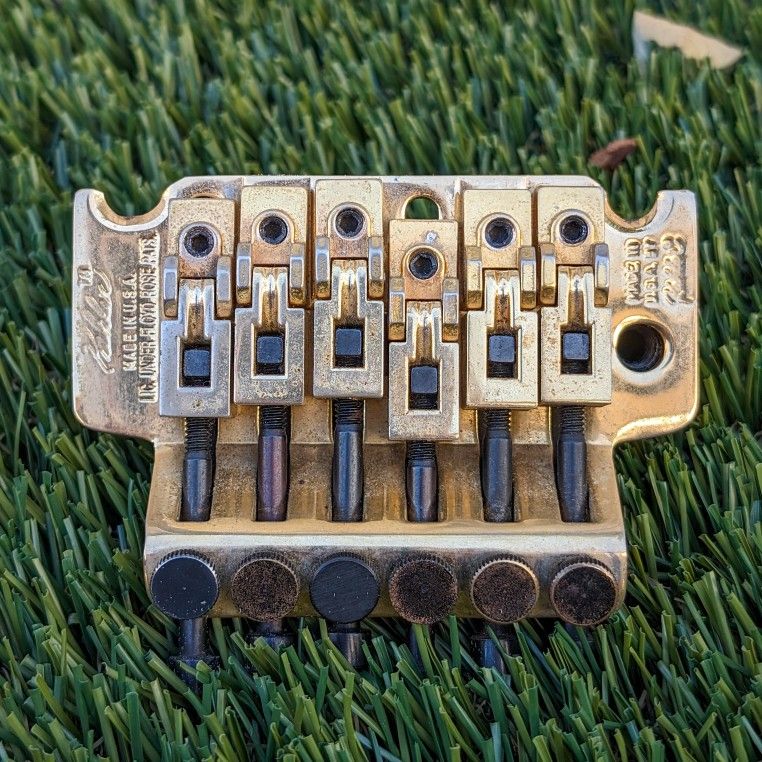 Kahler Steeler RARE USA made Floyd Rose Licensed Bridge w/ auto lock