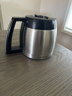 Cuisinart Stainless Steel Thermal Coffee Carafe 12-Cup for DGB-600 DGB-625 DGB-650