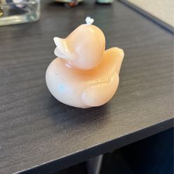 duck beeswax candle
