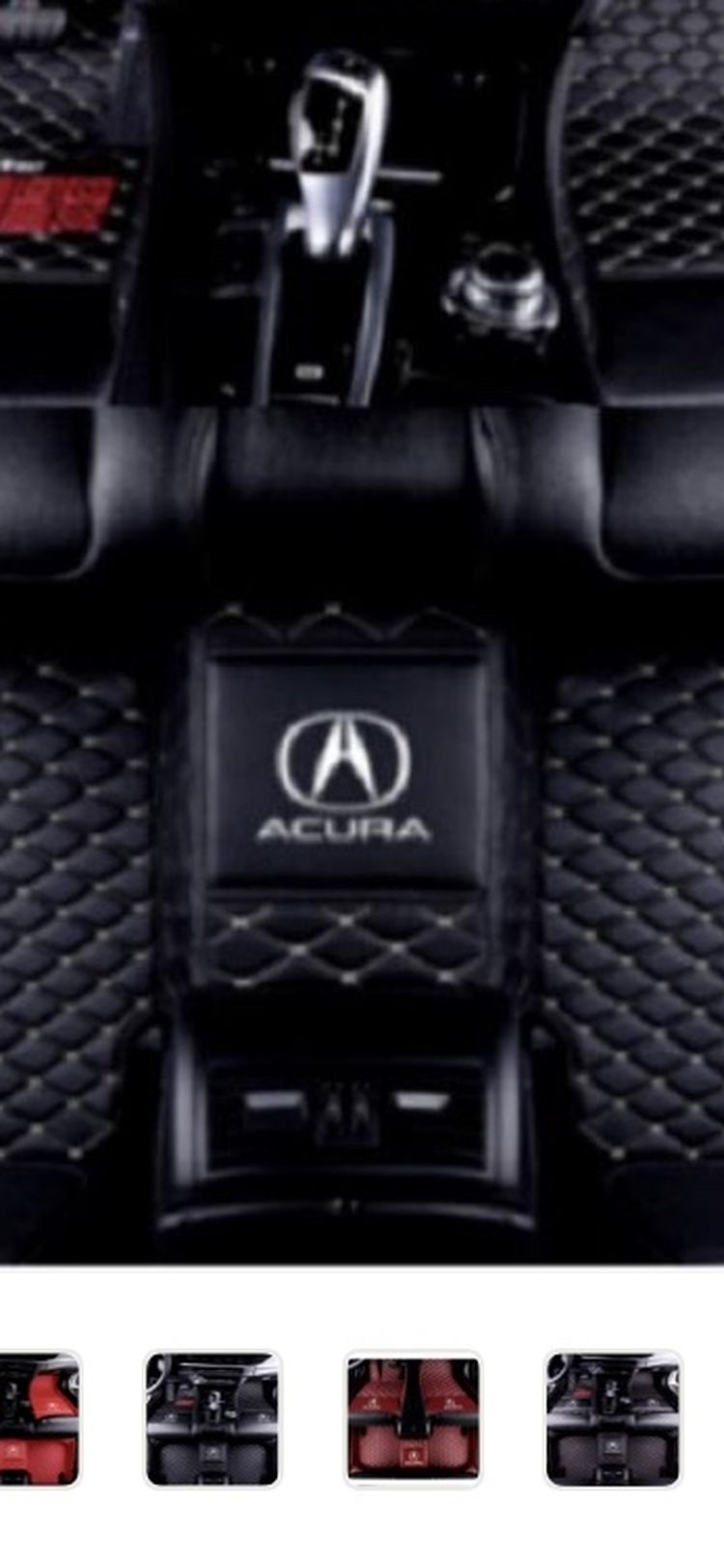 Black Acura Mats