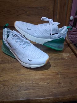 Nike Air Max 270 White Green Sneakers