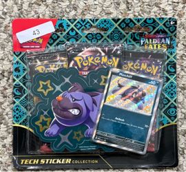 Pokemon Paldean Fates Tech Sticker Collection