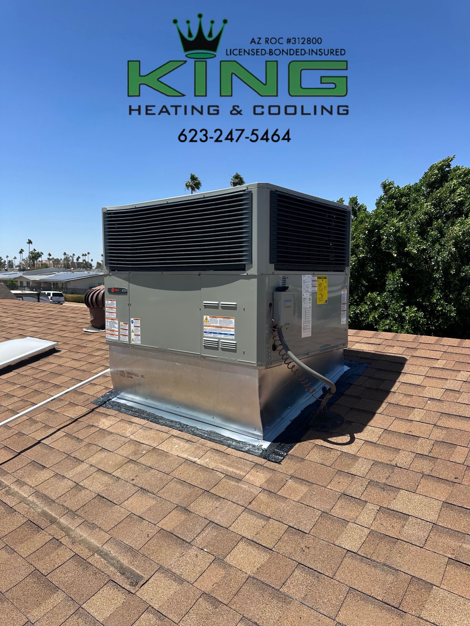 Package Heat Pump Rooftop AC Unit