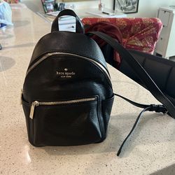 Kate Spade Leather Backpack Bag