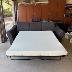 New Dark Gray Sofa Bed Couch
