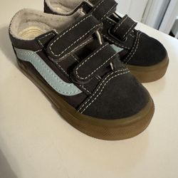 Toddler Velcro Vans Size 6.0 