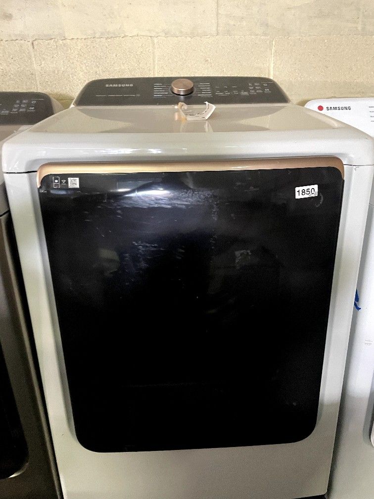 SAMSUNG 27” FREE STANDING DRYER WHITE $350