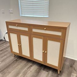 Kitchen Buffet Cabinet Sideboard Modern Japandi Brand New in Box