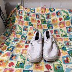 White Vans Size 8 Mens Women Size 7.5
