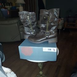 Carlos Santana Seth, Dark Brown Mid high Boots