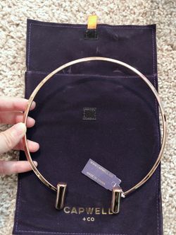 rose gold neck chain~~