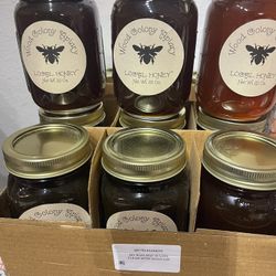 Pure Honey For Sale 22oz Each Jar