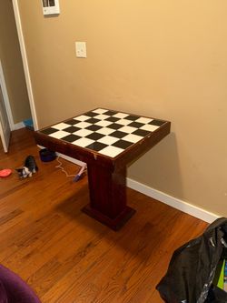 Chess/Checkerboard Table