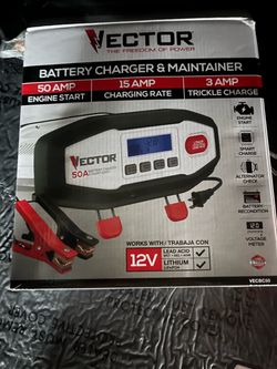 Vector 50A Battery Charger & Maintainer VECBC50
