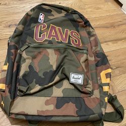 Cleveland Cavaliers Camo Style Backpack New