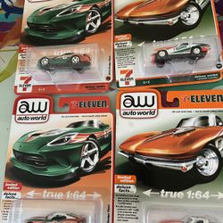 Die Cast 7-11 Collectible Cars