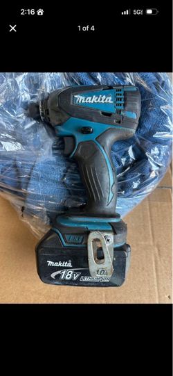 Makita 1/4 impact with 4.0 battery