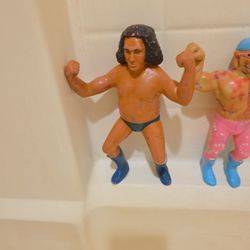 wwf wrestlers figurines retro