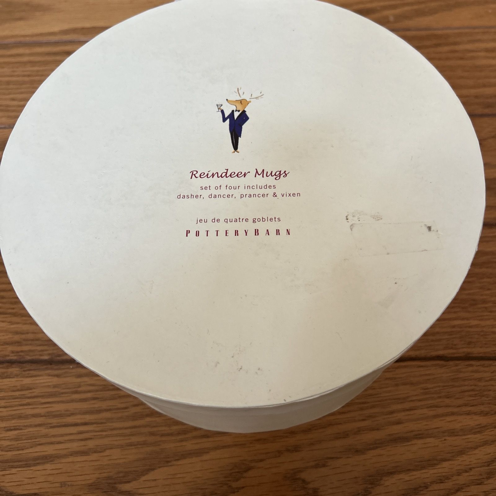 Pottery Barn Reindeer Mugs