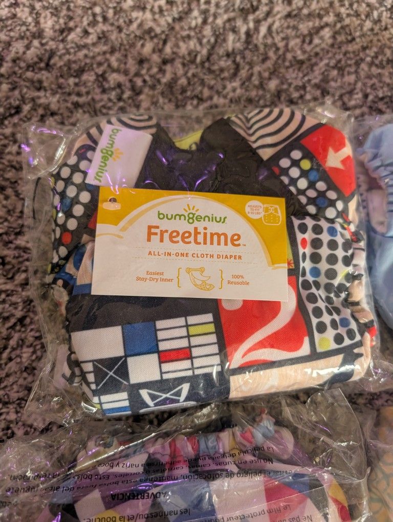 Bumgenius Free time Cloth Diapers