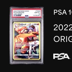 Charizard Full Art Lost Origins PSA 10 