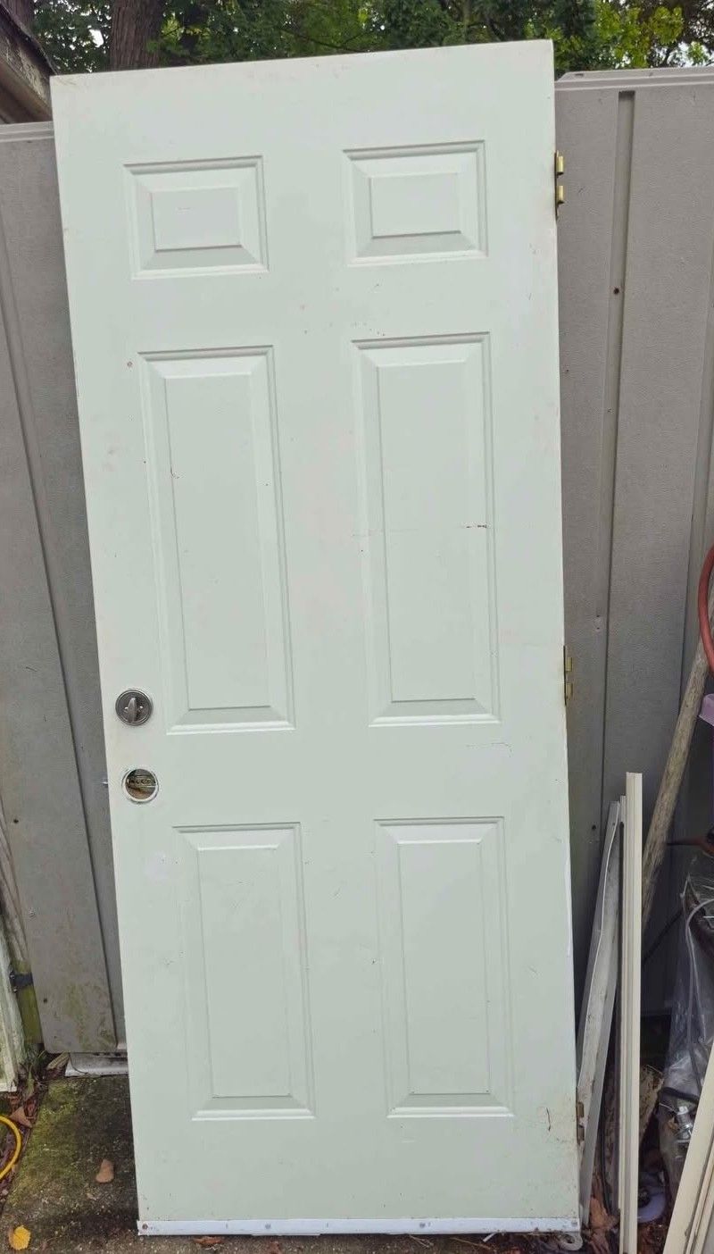 Prices Firm.. 32x80 Steel Insulated Door Slab