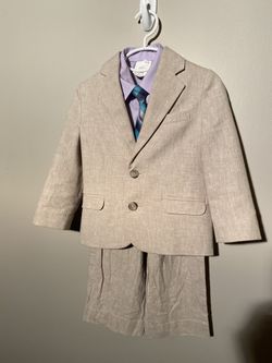 Boys Nautical 3T 4 Piece Suit Set