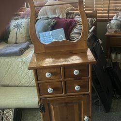 Antique wash stand