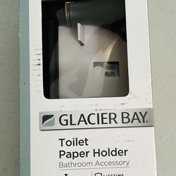 New Oil Rubbed Bronze Glacier Bay Toilet Paper Holder Home Decor