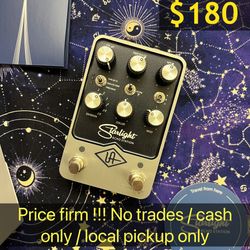 Universal Audio Starlight guitar pedal   -like new 