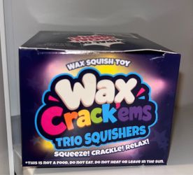 squishy Wax Crack’ems Trio Squishers Wax Squish Toy Crackle Sensory