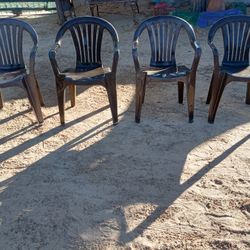 Patio Chairs ( All 4 For $15)