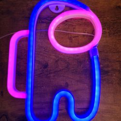 "Among Us" Neon LED Light Sign 10in