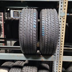 225 60r18 Set Of 2 Used Tires.             Ironman