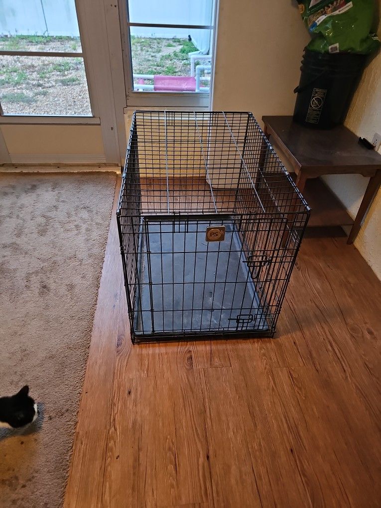 Dog Crate Barely Used