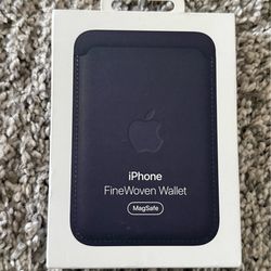 Apple fine woven wallet