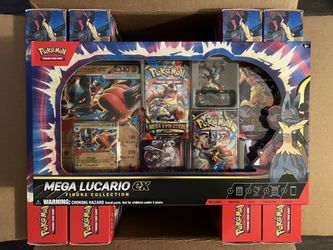 POKEMON Mega Lucario ex Premium Collection LOT OF 5