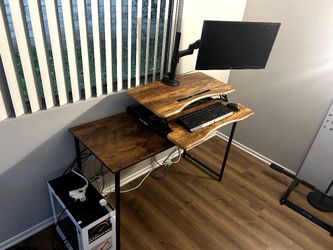 Wood Top Desk