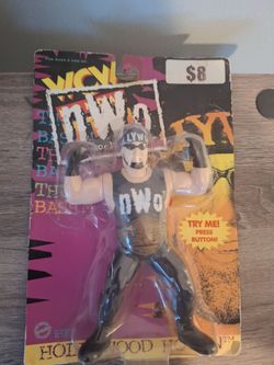 Hollywood Hulk Hogan WCW NWO Monday Nitro Figure SF Toymakers 1997 WWE WWF