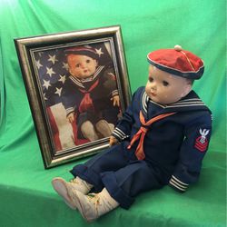 Late 1950’s  IDEAL Sailor Boy Doll  / Picture