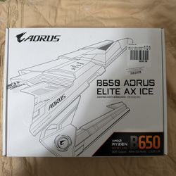 Gigabyte B650 Aorus Elite Ax Ice