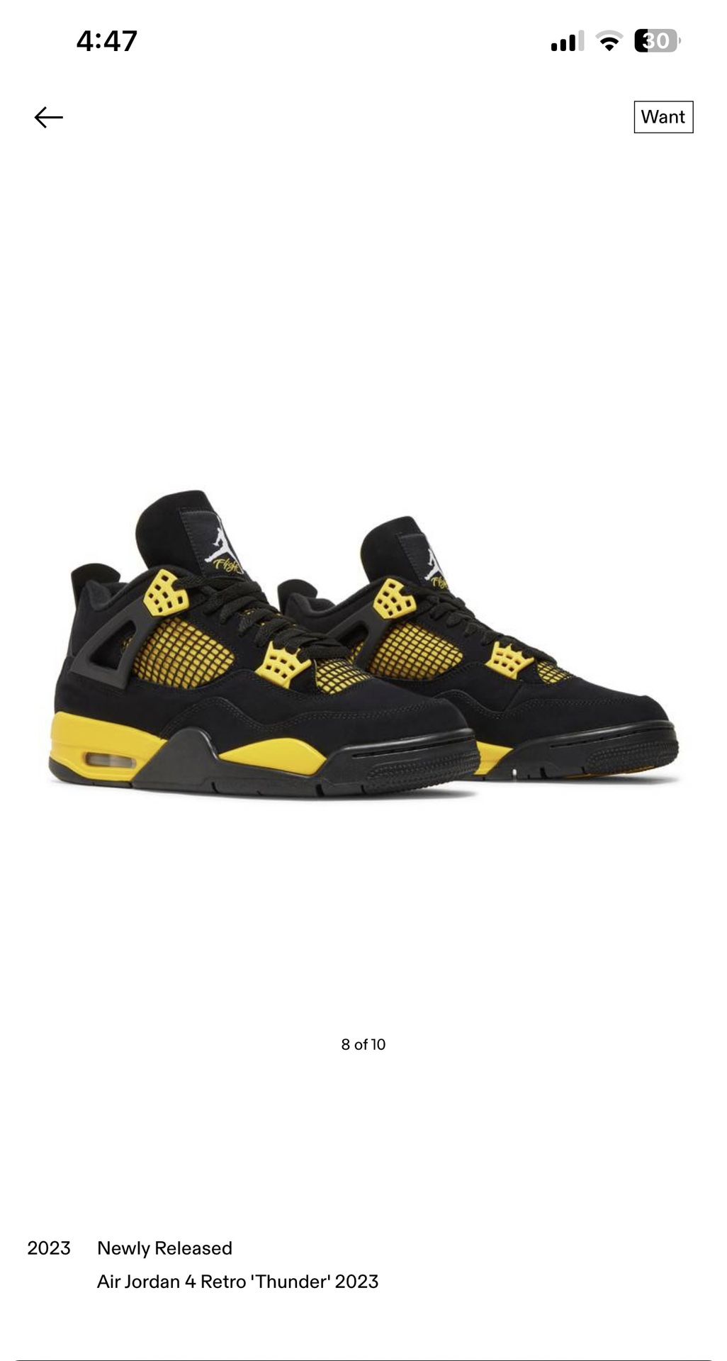 Jordan 4s