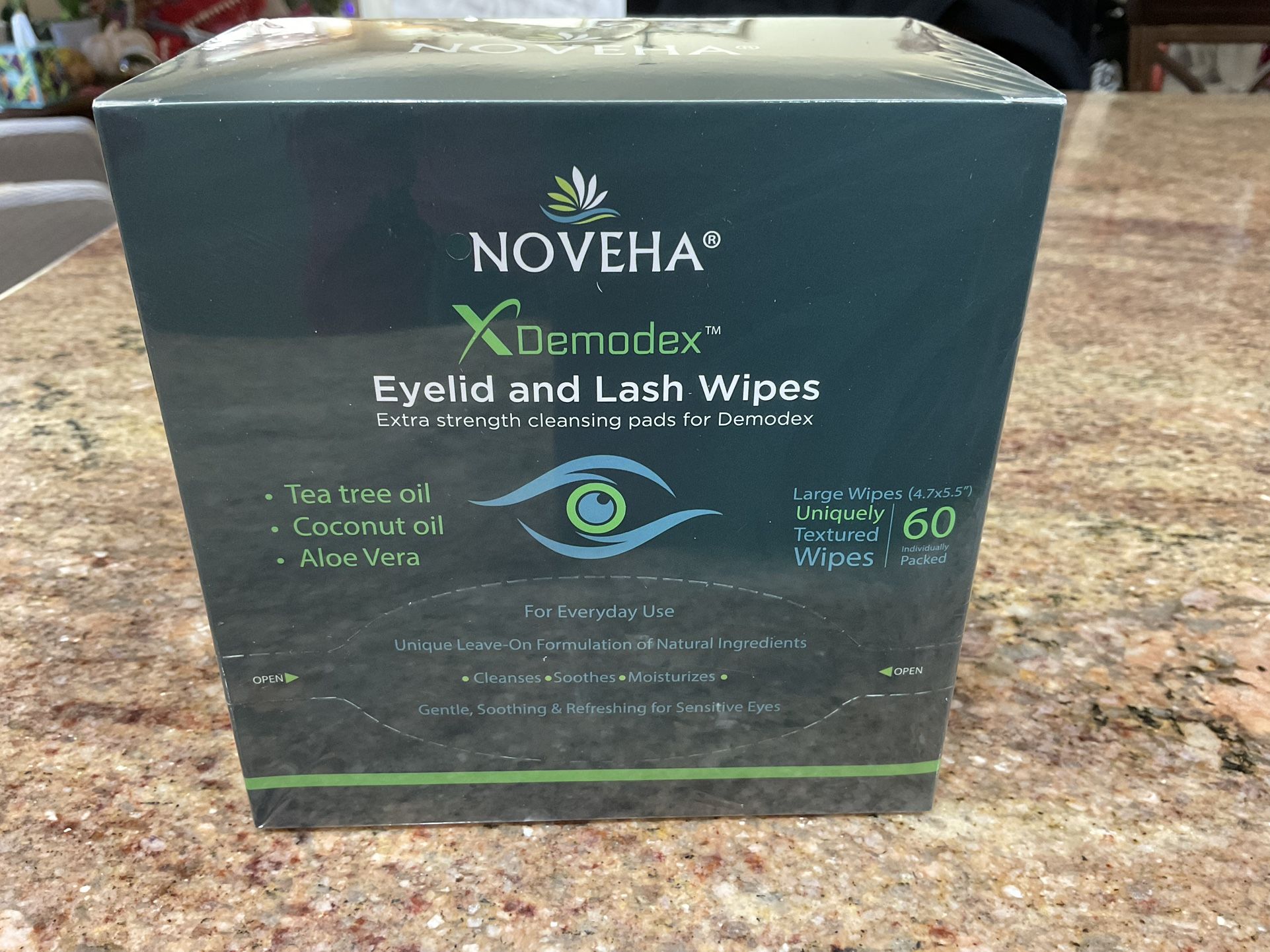 Eyelid And Lash Wipes By Noveha